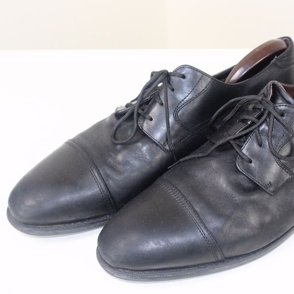Johnson & Murphy 13M Black Leather Dress Shoes main image 5